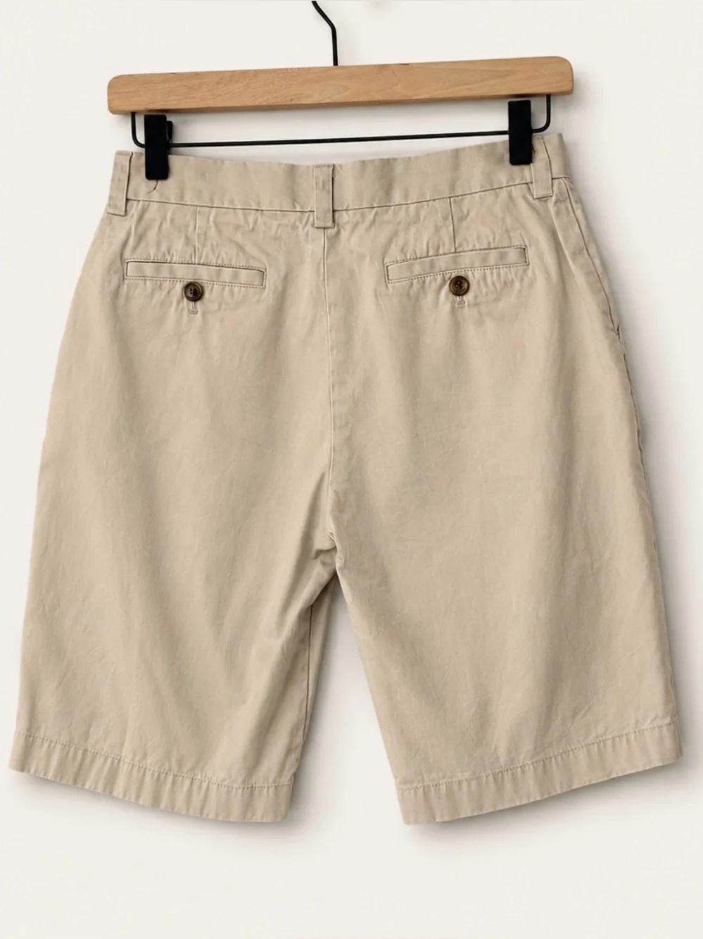 Lot of 2 Boys Khaki Chino Shorts Brooks Brothers & johnnie-O Size 14 Bundle
